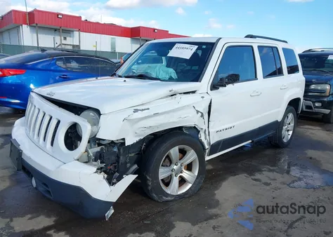 2014 Jeep Patriot Latitude из США, поврежденный, VIN 1C4NJRFB8ED718704
